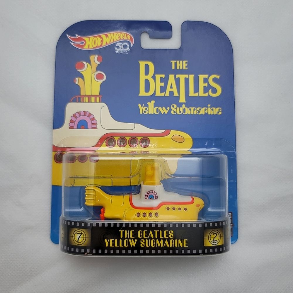 Hot Wheels 50th Anniversary The Beatles Yellow Submarine